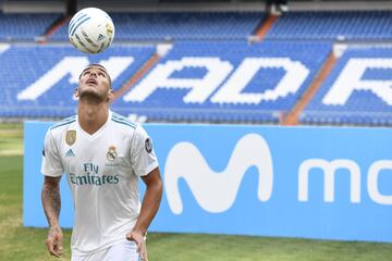 Theo Hernández's Real Madrid unveiling in pictures