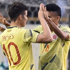 Everton buscaría un intercambio entre James y Luis Díaz