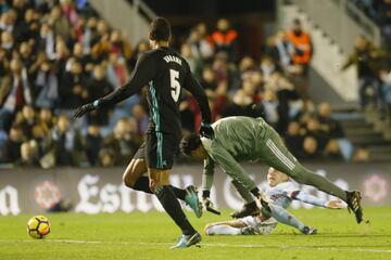 Navas brings Aspas down