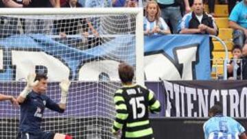 <b>LA BESTIA NO PERDONA. </b>Baptista marcó por tercera jornada consecutiva. Cinco goles de una tacada, y siete como malaguista.