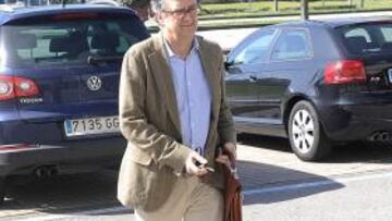 <b>EL ADMINISTRADOR. </b>Santiago Ruiz Asenjo lleva el día a día del club.