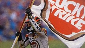 Schwantz celebra una de sus victorias.