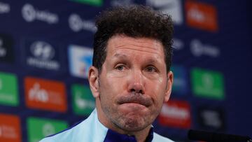 Simeone habló sobre el partido ante el Elche.
