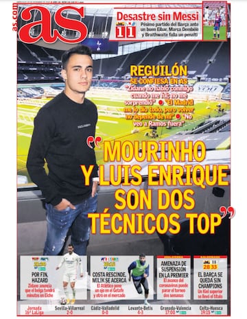 Las portadas de AS de diciembre