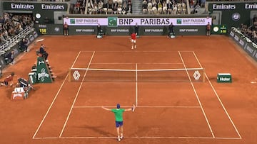 Sabiendo que se le había ido posiblemente sú último tren en Roland Garros hace esto en la red: honor para Djokovic