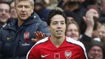Nasri se ha recuperado a tiempo y mañana podría ser titular ante el Barcelona.