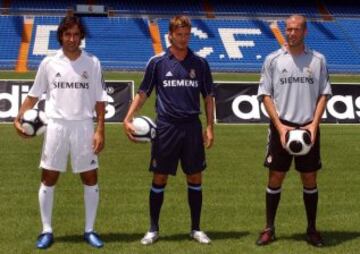 Real Madrid shirt sponsors over the years