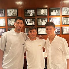 Los nuevos fichajes del Real Madrid cenan juntos