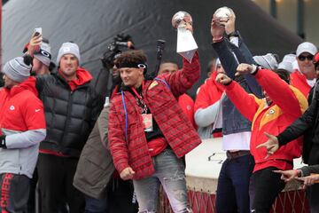 El desfile de campeón de Kansas City Chiefs en imágenes