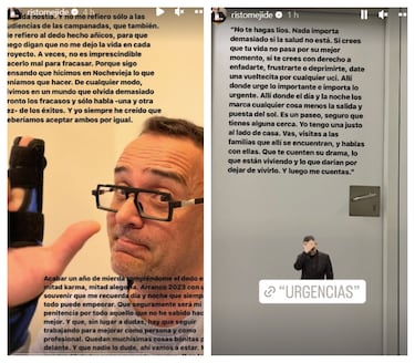 Risto Mejide termina en el hospital tras dar las Campanadas