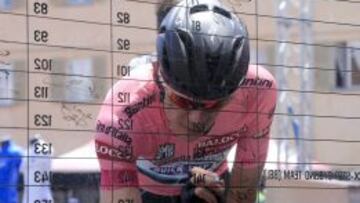 Urán, en la salida de ayer en Fossano.