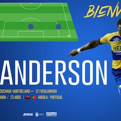 Anderson refuerza las bandas del Fuenla: llega cedido del Alavés