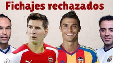 Los fichajes rechazados que pudieron cambiar la historia