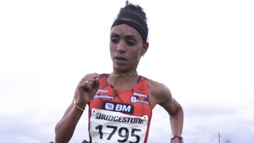 28/02/16 CAMPEONATO DE ESPA&Ntilde;A DE CAMPO A TRAVES POR CLUBES ATLETISMO EN EL HIPODROMO DE LA ZARZUELA
 GANADORA SENIOR FEMENINO Trihas Gebre
 