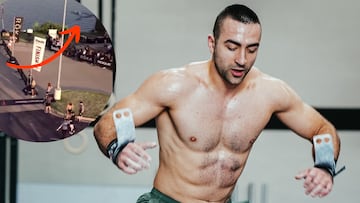 The moment someone dives in to rescue the missing Lazar Dukic