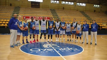 19/10/18 ENTRENAMIENTO DEL PERFUMERIAS AVENIDA DE BALONCESTO FEMENINO LINO LOPEZ ENTRENADOR EQUIPO FORMACION POSADO
