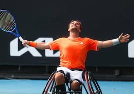 De la Puente, semifinal individual; Caverzaschi, final en dobles