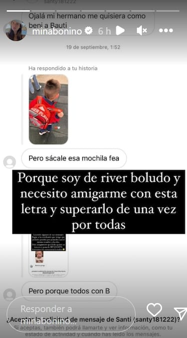 Mina Bonino pone fecha a su tercer embarazo y advierte sobre el nombre