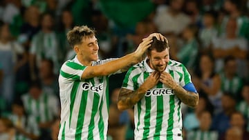 Aitor Ruibal celebra un gol.