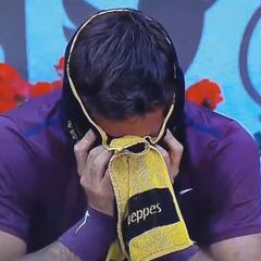 Del Potro venció a Thiem y rompió a llorar de emoción