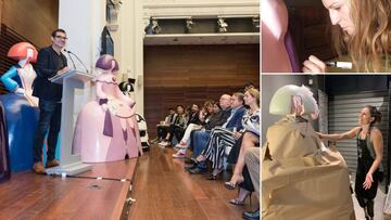 Sara Andrés inspira una Menina