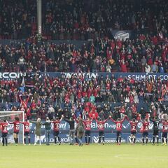 Osasuna celebra el ascenso con otro triunfo en casa