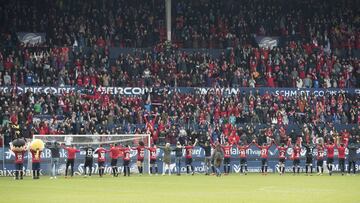 Osasuna celebra el ascenso con otro triunfo en casa