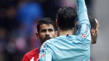 Diego Costa fue expulsado.