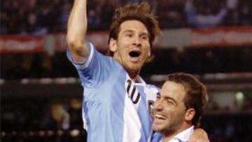 Messi: "Es la mejor ovación que recibí en Argentina"