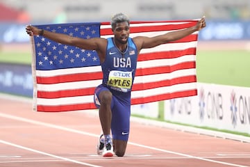 El campeón mundial en 200 metros y 4x100 en Doha 2019 tiene apenas 22 años