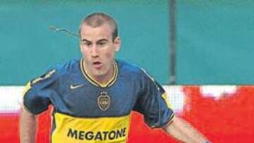 <b>EL DESEADO. </b>Rodrigo Palacio triunfa en Boca al lado de Riquelme y podría ser culé en breve.