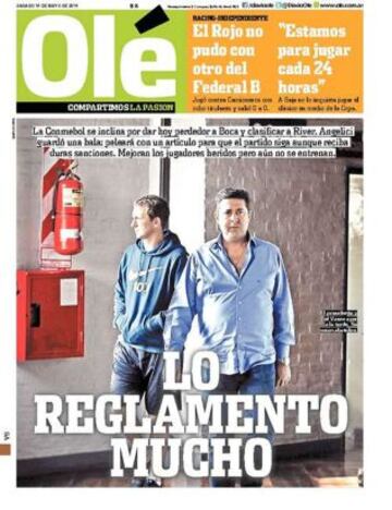 Portadas de la prensa deportiva