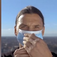 Ibra contra el covid-19: "Tú no eres Zlatan, no desafíes al virus"