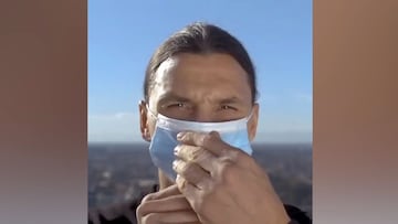 "Tú no eres Zlatan, no desafíes al virus": el genial vídeo de Ibra para luchar contra el Covid