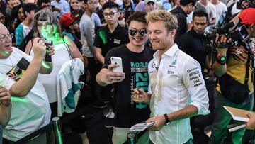 Nico Rosberg, aclamado en Kuala Lumpur.