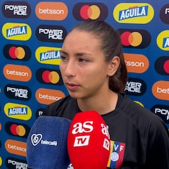 Jugadoras de Venezuela valoran el triunfo ante Uruguay