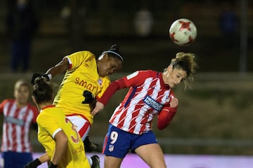 Buena presentación de Santa Fe en España en el partido por la Copa Dimayor-LaLiga Women ante Atlético Madrid. Melissa Herrera marcó el gol para el 1-1 final.