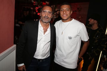 David Setrouk y Mbappé.