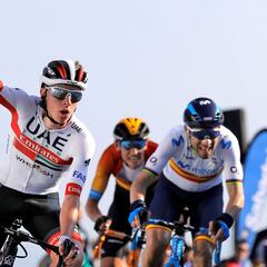 Pogacar: "Cuando vences a un campeón como Valverde te da mucha confianza"