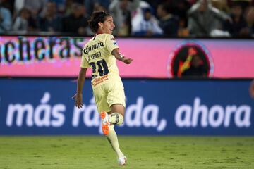 Parece que el fracaso de la Selección Mexicana en los Juegos Centroamericanos no le pesó al joven azulcrema, quien fue titular en la victoria del América en la jornada 3 y se estrenó en la Liga MX con un doblete en Pachuca. Lainez respondió a la confianza del 'Piojo' e hizo que no se notara la ausencia de Renato Ibarra en el Estadio Hidalgo.