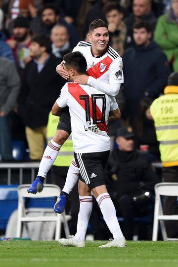 Quintero adelantó al River con el 2-1.