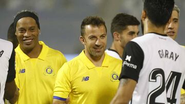 El Valencia Al-Nassr se acortó media hora por una tormenta de arena y se paró para rezar