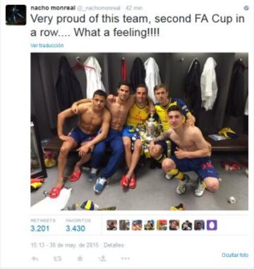 Celebración a través de las redes sociales.