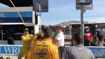 La pelea en la Nascar que avergüenza al mundo