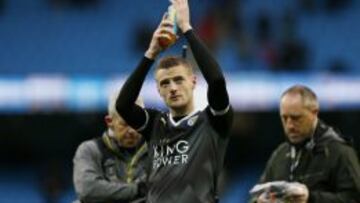 Jamie Vardy dice que el Leicester no renuncia a nada