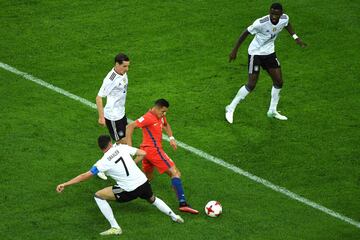 Las mejores imágenes del duelo entre Chile y Alemania