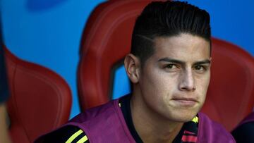 James Rodríguez, jugador de la Selección Colombia