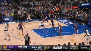 La grada en pie ante él: la última barbaridad de Doncic para dar vida a Dallas