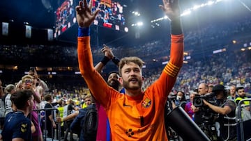 Gonzalo Pérez, el capitán del Barça en la cuarta Final Four ganada