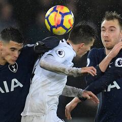 Swansea 0 vs. Tottenham 2: la derrota lo mantiene en descenso